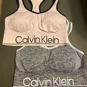 Calvin Klein sports bras